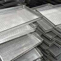 Plateau de séchage perforé en acier inoxydable 304 316, plateau en maille résistant pour la déshydratation des aliments