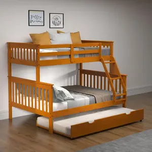 Letti per bambini a castello <span class=keywords><strong>doppio</strong></span> per la ragazza bambini <span class=keywords><strong>letto</strong></span> camera da <span class=keywords><strong>letto</strong></span> in legno letti per bambini a castello con cassetti - Product Image 4