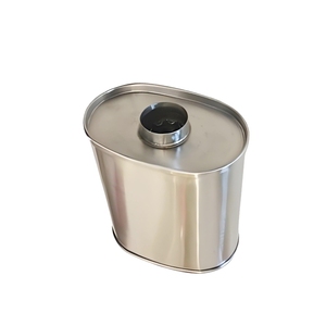 Silencieux d'échappement 2.75 ", résonateur silencieux de performance traversant, camion (entrée/sortie 2.75") - Product Image 2