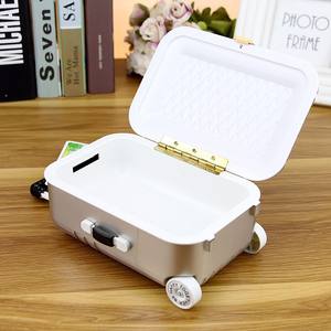 Alcancía Grande con Forma de Maleta, Caja de Almacenamiento de Diseño Creativo, Caja de <span class=keywords><strong>Dinero</strong></span> de Regalo, Duradera para Ahorrar a Largo Plazo - Product Image 4