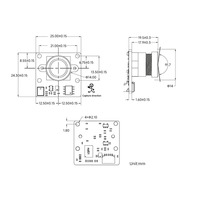 OS05A20 Modul Kamera USB 5MP Tipe C Mendukung Port USB2.0 Mikrofon Tunggal Terpasang Lensa Bebas Distorsi 91.7 FOV Sensor CMOS