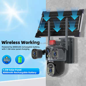 New eseecloud 8MP 4G 2 ống kính năng lượng mặt trời bảng điều khiển điện giám sát không dây PTZ camera 4K ngoài trời an ninh năng lượng mặt trời cctv camera 4G Sim Thẻ - Product Image 3