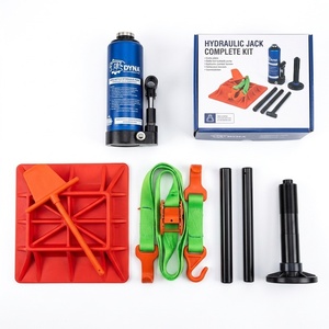 Cric hydraulique 2T 3T 5T pour voiture et camion, base en plastique bleue 270-1097mm avec système de levage, pour SUV 4x4, récupération tout-terrain, garage et atelier - Product Image 4