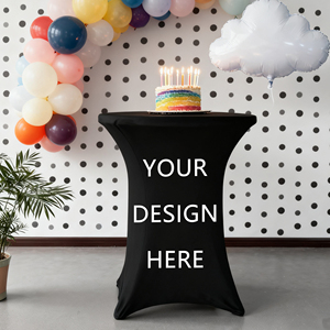 Custom GoldFlag HLY-TC001 <b>Portable</b> <b>Table</b> Cover 80x110cm Event Cloth Digital Printing Logo Thick Material Low Price Fast Shipping - Product Image 1