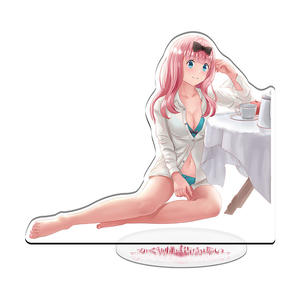 25 styles de figurines de filles japonaises <span class=keywords><strong>Kaguya</strong></span>-<span class=keywords><strong>sama</strong></span> <span class=keywords><strong>Love</strong></span> <span class=keywords><strong>Is</strong></span> <span class=keywords><strong>War</strong></span>, Miku, anime, support de plaque debout, modèle de bureau, support en acrylique d'anime - Product Image 6
