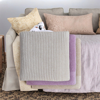 Couverture en laine mérinos pour nouveau-né personnalisée en usine coffret cadeau d'emmaillotage pour literie pour bébé en cachemire