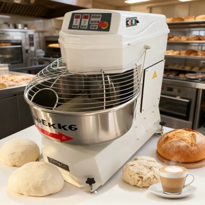 Mélangeur à spirale industriel pour la pâte à pain, mélangeur à farine, <span class=keywords><strong>pétrin</strong></span> pour boulangerie - Product Image 1