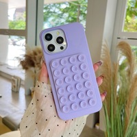 Support pliable à ventouse STYLESuction pour coque de téléphone portable Apple 16 Pro Max, iPhone 17, 16, 15, 1Plus – Étui de protection antichute en silicone