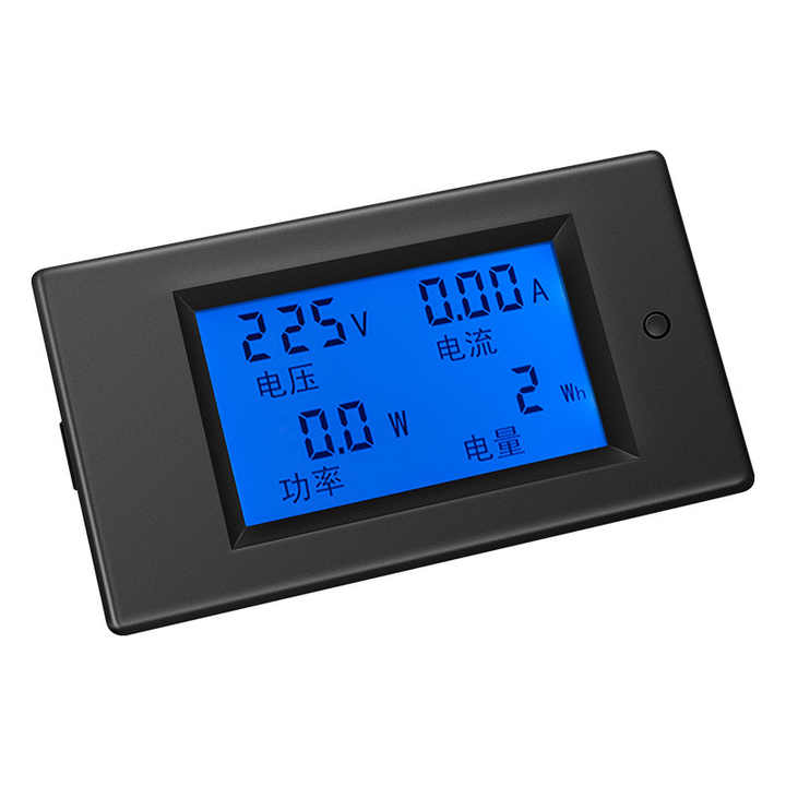 LCD Power Meter Lora Display Digital Current Voltage Power Energy Meter Multi  Function Multimeter