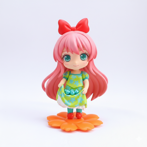 Vente en gros de figurines d'action d'anime en PVC personnalisées OEM avec livre, figurine en vinyle plastique mignonne en 3D, jouet pour enfants, cadeaux - Product Image 2