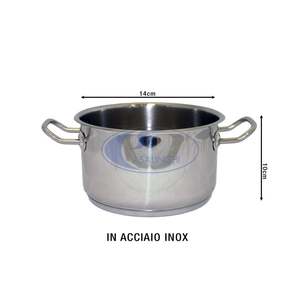 Cacerola de Acero de 14 cm Veronica - Esencial Premium para la Cocina - Product Image 1