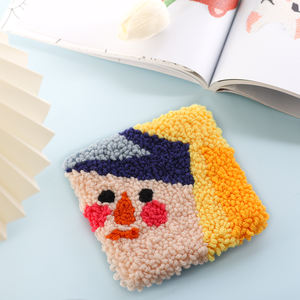 JP manuel <span class=keywords><strong>tasse</strong></span> à thé tapis point <span class=keywords><strong>de</strong></span> croix Kit fils <span class=keywords><strong>et</strong></span> cerceaux mignon bricolage poinçon <span class=keywords><strong>aiguille</strong></span> Kits <span class=keywords><strong>de</strong></span> broderie - Product Image 5