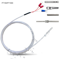 Pointe de sonde de capteur de température de thermocouple de type k pt100 rtd de haute qualité 304 thermocouple