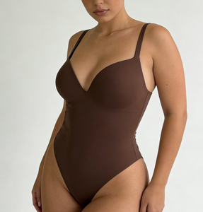 Nuevo <span class=keywords><strong>Body</strong></span> Moldeador Sin Costuras de Nylon para Mujer, Faja Reductora de Abdomen y Espalda Descubierta - Product Image 4