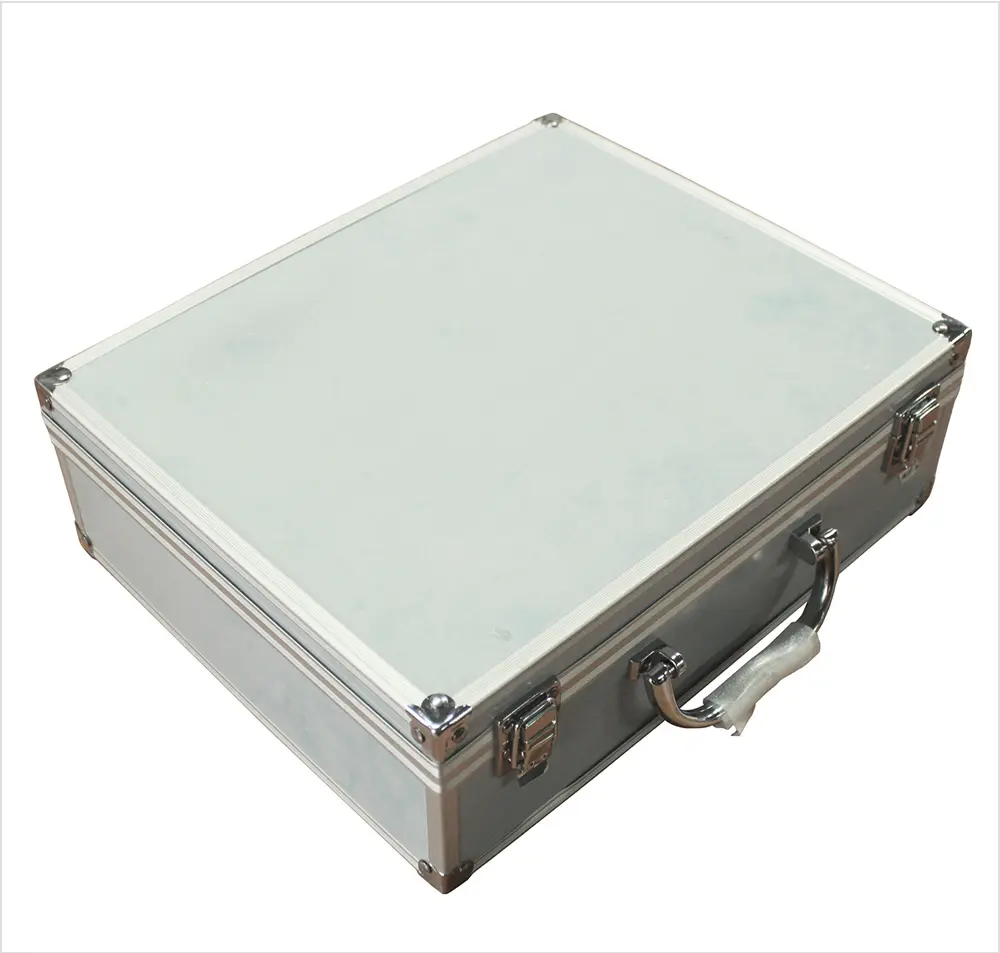 Multipurpose Lightweight Waterproof Briefcase Tool Box Aluminum Alloy Carrying Storage Case