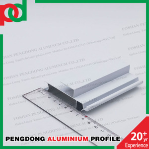 Profilé de porte et de voie en alliage d'aluminium 6063-T5 personnalisé pour Garage, Offre Spéciale - Product Image 6