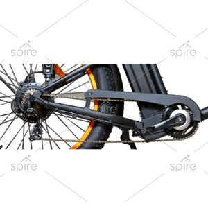 จักรยานไฟฟ้า Spire Cycle รุ่น PC-E18087F ขนาด 26 นิ้ว แบบ Fat Cruiser 7 สปีด 250 วัตต์ (8 FUN) แบตเตอรี่ลิเธียม 36 โวลต์ 20 แอมป์ชั่วโมง มอเตอร์ฮับหลัง โครงอะลูมิเนียม PC-E1808 - Product Image 2