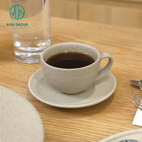 Chinois sur mesure résistant à la chaleur mélamine porcelaine Cappuccino lait thé tasse à café pour hôtel Restaurant verres commerciaux