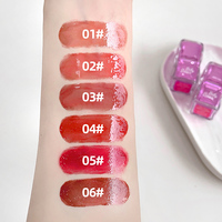 Bily Bear Juicy Glossy Lip Tint OEM ODM Tahan Lama Melembapkan Lip Gloss Berkilau Tidak Lengket Melembapkan Bibir Mengkilap