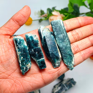 <span class=keywords><strong>Apatite</strong></span> bleu-vert du Mozambique, vente en gros, cristal de haute qualité, pour collection de cristaux et cadeaux - Product Image 3