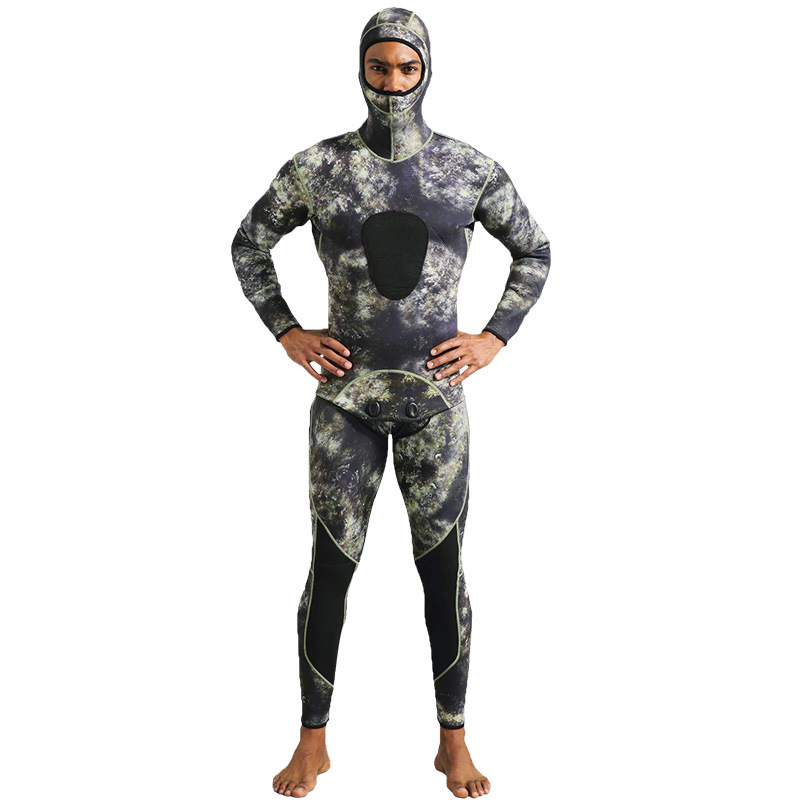 Custom 3mm Diving Suit Thickened Camouflage