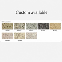 Revêtement liquide granité eau dans l'eau, texture et couleur personnalisées pour les façades de villas, hôtels, appartements et bâtiments commerciaux