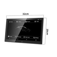 2022 nouvelle tendance 12.5 pouces lecteur vidéo multimédia wi-fi intégré écran tactile Android voiture repose-tête moniteur