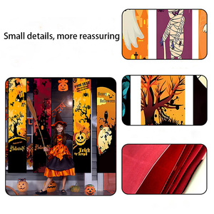 ผ้าพื้นหลังฮาโลวีนอุปกรณ์ตกแต่งบรรยากาศปาร์ตี้ฮาโลวีนรูปภาพใหม่ในวันหยุด - Product Image 3