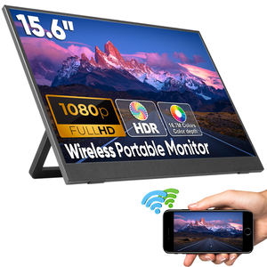 צג נייד OEM בגודל 15.6 אינץ' ברזולוציית 1080P HDR IPS LCD עם מעמד, תצוגה ממותגת בהתאמה אישית להזמנות עסקיות בכמויות גדולות - Product Image 1