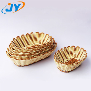 Panier à pain en plastique, panier de rangement de bureau pour l'organisation des aliments, pour <span class=keywords><strong>fruits</strong></span>, légumes, collations, desserts - Product Image 6