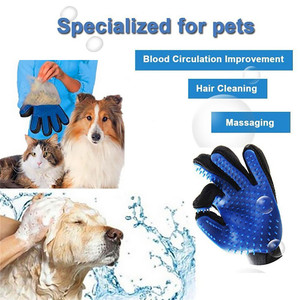 Guante de aseo para perros y gatos, cepillo de silicona, peine, guantes para el pelo, cepillo de limpieza de baño, peines de animales - Product Image 2