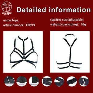 <span class=keywords><strong>Reggiseno</strong></span> <span class=keywords><strong>sexy</strong></span> da donna multicolore con fori incrociati e schiena scoperta, con spalline regolabili, realizzato in comodo tessuto di poliestere - Product Image 5