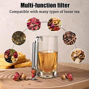 Stainless Steel Stick Pipe <b>Tea</b> Infuser /Loose <b>Tea</b> Infuser Leaf Strainer Filter <b>Diffuser</b> Herbal - Product Image 4