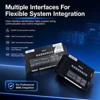 Batería Externa PCBA 128S de Alto Voltaje con BMS en Cascada EC-HV-MC1+EC-HV-SC7+Pantalla LCD de 4.3 Pulgadas CAN RS485 Almacenamiento de Energía