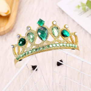 Corona di compleanno bambini corona <span class=keywords><strong>sirena</strong></span> gioielli corona <span class=keywords><strong>principessa</strong></span> corona per bambini accessori per capelli Spot all'ingrosso - Product Image 6