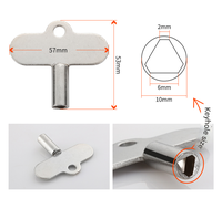 Válvula de Compuerta de Latón Z15W-16 1/2-2 pulgadas PN16 con Vástago Ascendente, Asiento de PTFE, Ojo para Candado y Maneta de Bloqueo NPT CE NSF61 WRAS DN15-DN50 Fabricante