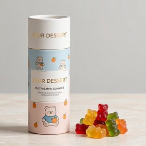 Caja de Regalo Redonda de Cartón de Lujo para Dulces, Confitería y Bocadillos, con Diseño Personalizado - Product Image 2