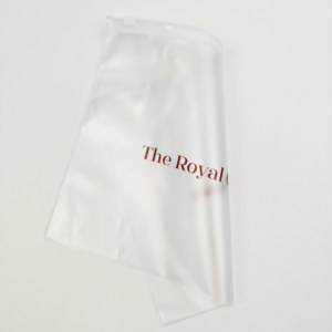 Pochette à fermeture éclair personnalisée avec logo, sac en PVC transparent givré pour emballage de bijoux, vente en gros - Product Image 5