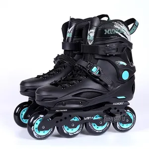 Professional 4 wheel Roller Skate Slalom Roller Blades Inline Skate Inline Speed Skates Boots For Adults
