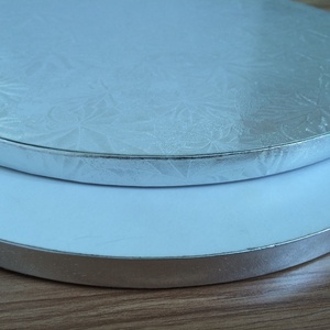 Wholesale Price High Quality <b>White</b> Corrugated Board Ring Cake Drum Board - Product Image 4