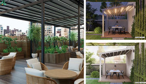 Toldo Retráctil Inteligente Opcional con Extensión y Retracción Suaves, Estructura Resistente a la Corrosión y de Bajo Mantenimiento para Patio Trasero o Planta Industrial - Product Image 3