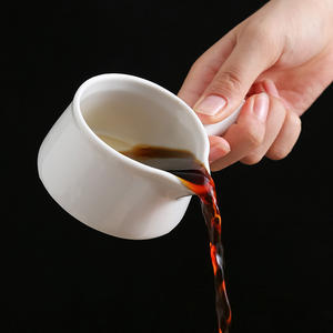 Jarra de leche de diseño japonés de cerámica con asa Mini taza plato de pudín tazón de salsa de cocina y condimento ecológico - Product Image 2