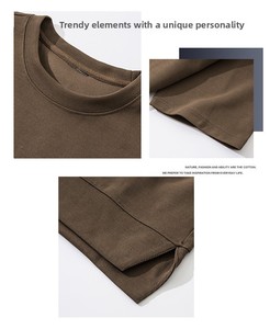 Nouvel ensemble de sport décontracté pour <span class=keywords><strong>homme</strong></span>, collection été : haut et short, 2 pièces, vente en gros, personnalisable avec logo, ensemble t-shirt et short pour <span class=keywords><strong>homme</strong></span> - Product Image 6