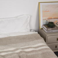Quelle fabrik 100 % mikrofaser Überwurfdecken benutzerdefinierte decken gestrickt erwachsene decken für das bett