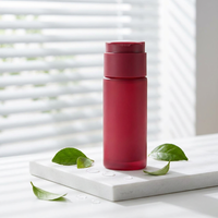 Bouteille à double compartiment imprimée avec motif, 300 ml, double pompe, en plastique PET, pour soins de beauté, shampoing et lotion