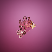 Estabilizador GATERON INK V2 PRO Sakura - Estabilizador de tornillo para teclado mecánico 60% 7u/6.25u/2u con montaje en PCB (Pared lateral personalizada)
