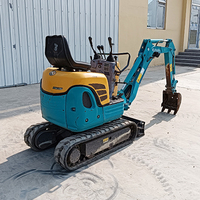 Miniexcavadora Usada para Movimiento de Tierras, Modelo U008, Importada, Original, Motor y Bomba de 3 Toneladas, Año 2007