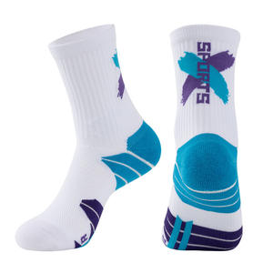 Calcetines de Baloncesto para Niños, Gruesos, Antideslizantes, Absorbentes de Sudor, para Gimnasio, Patinaje de Velocidad, Transpirables y Cómodos - Product Image 3