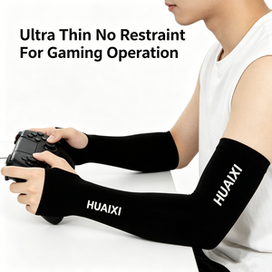 Manguitos de Juego Cortos OEM que Reducen la Fricción, Manguitos de Juego Profesionales con Orificio para el Dedo Pequeño para Gamers - Product Image 5