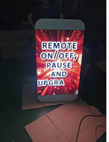 Écran d'affichage à LED de poteau de réverbère extérieur P4 écran de route panneau publicitaire écran d'affichage à LED de poteau de lumière LED